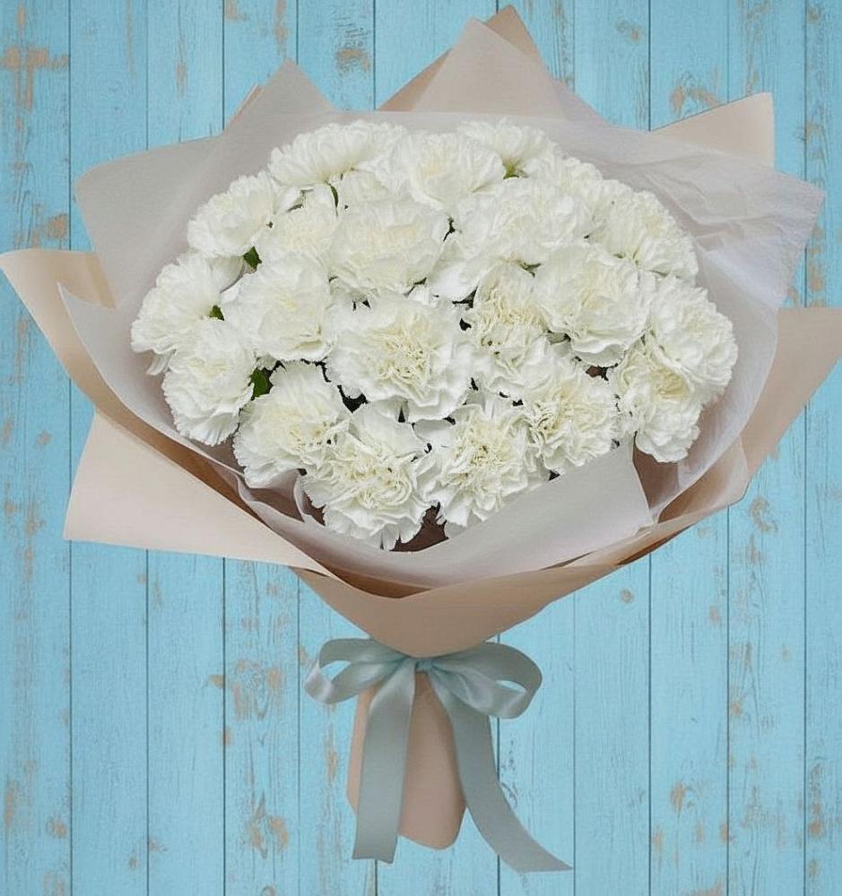 Букет цветов из: Гвоздики в Полтавской