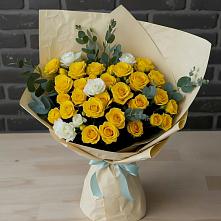 Букет цветов из:  Розы в Полтавской