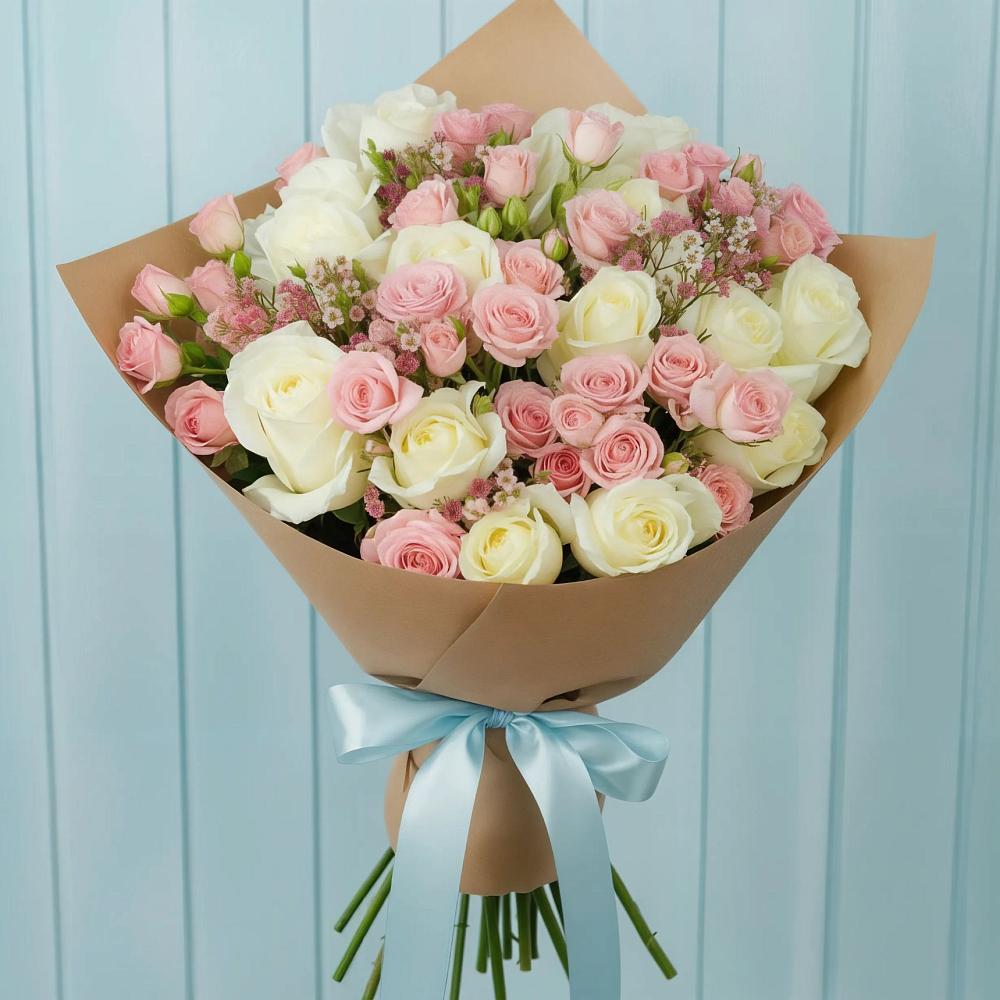 Букет цветов из: Розы в Полтавской