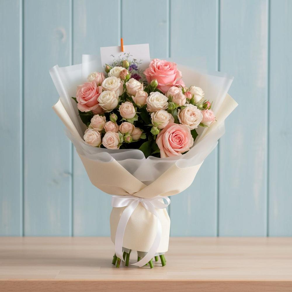 Букет цветов из: Розы в Полтавской