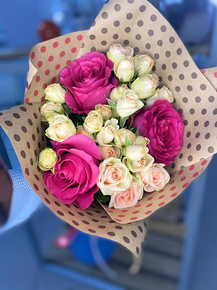 Букет цветов из: Розы в Полтавской