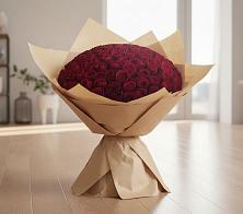 Букет 101 Красная роза в Полтавской