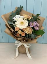 Букет цветов из:  Герберы и Хризантемы в Полтавской