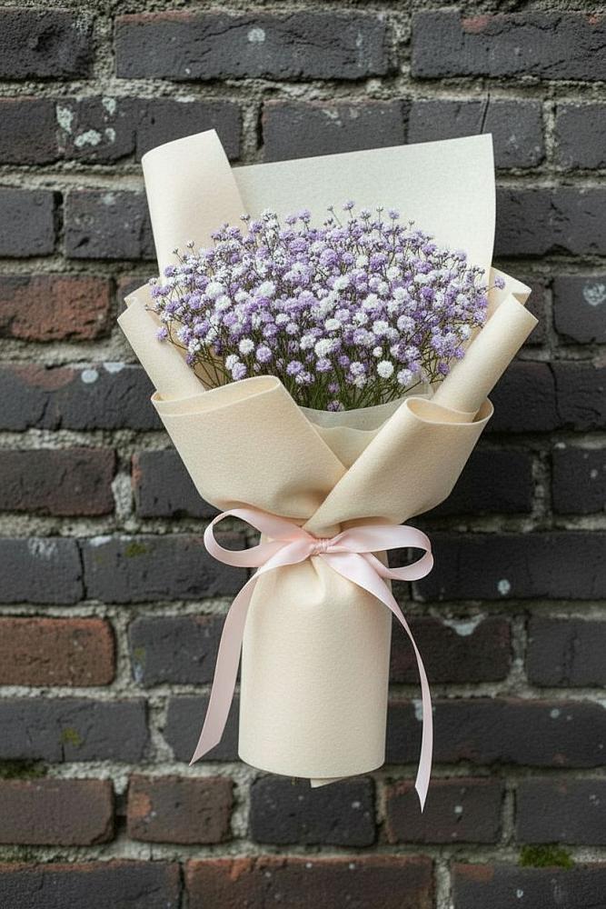 Букет цветов из: Гипсофила в Полтавской