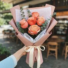 Букет цветов из:  Розы в Полтавской
