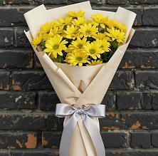 Букет цветов из:  Хризантемы #REPLACE_PRED# Полтавской