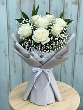 Букет цветов из:  Розы в Полтавской