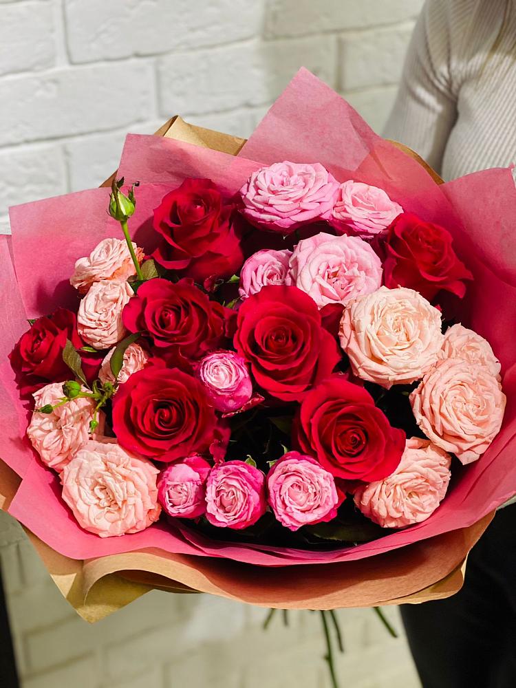 Букет цветов из: Розы в Полтавской