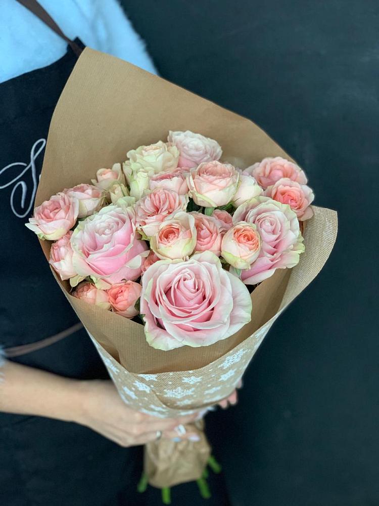 Букет цветов из: Хризантемы и Розы в Полтавской