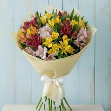 Букет цветов из:  Альстромерии в Полтавской
