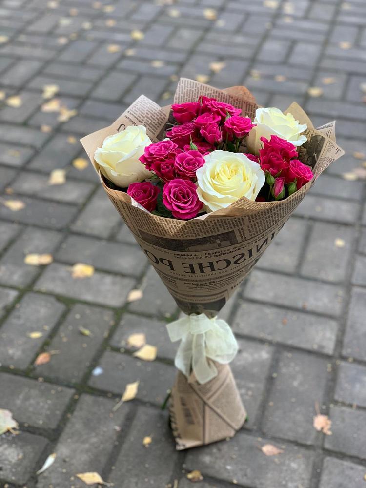 Букет цветов из: Розы в Полтавской