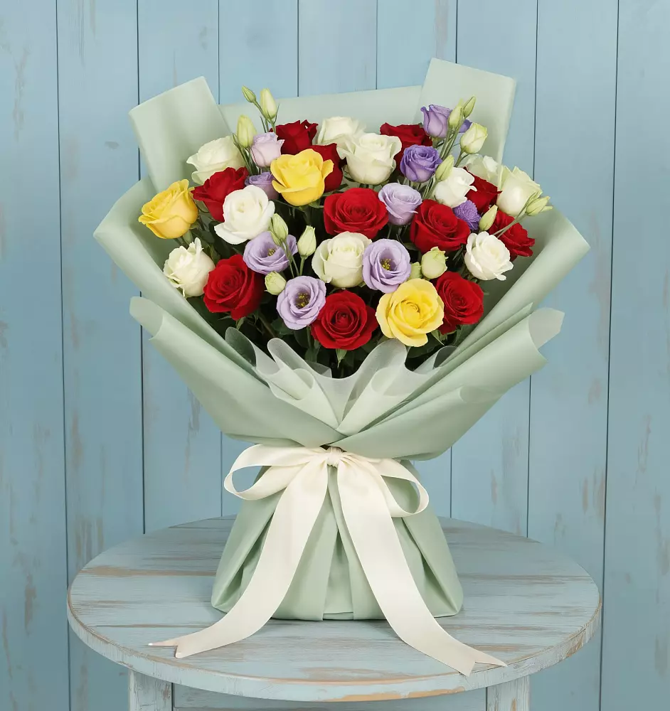 Букет цветов из: Розы в Полтавской