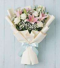 Букет цветов из:  Лилии в Полтавской
