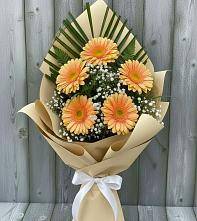 Букет цветов из:  Герберы в Полтавской