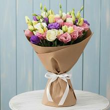 Букет цветов из:  Лизиантусы #REPLACE_PRED# Полтавской