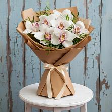 Букет цветов из:  Орхидеи и Розы #REPLACE_PRED# Полтавской