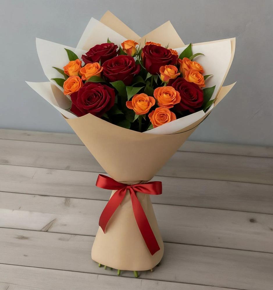 Букет Любовь и восторг в Полтавской